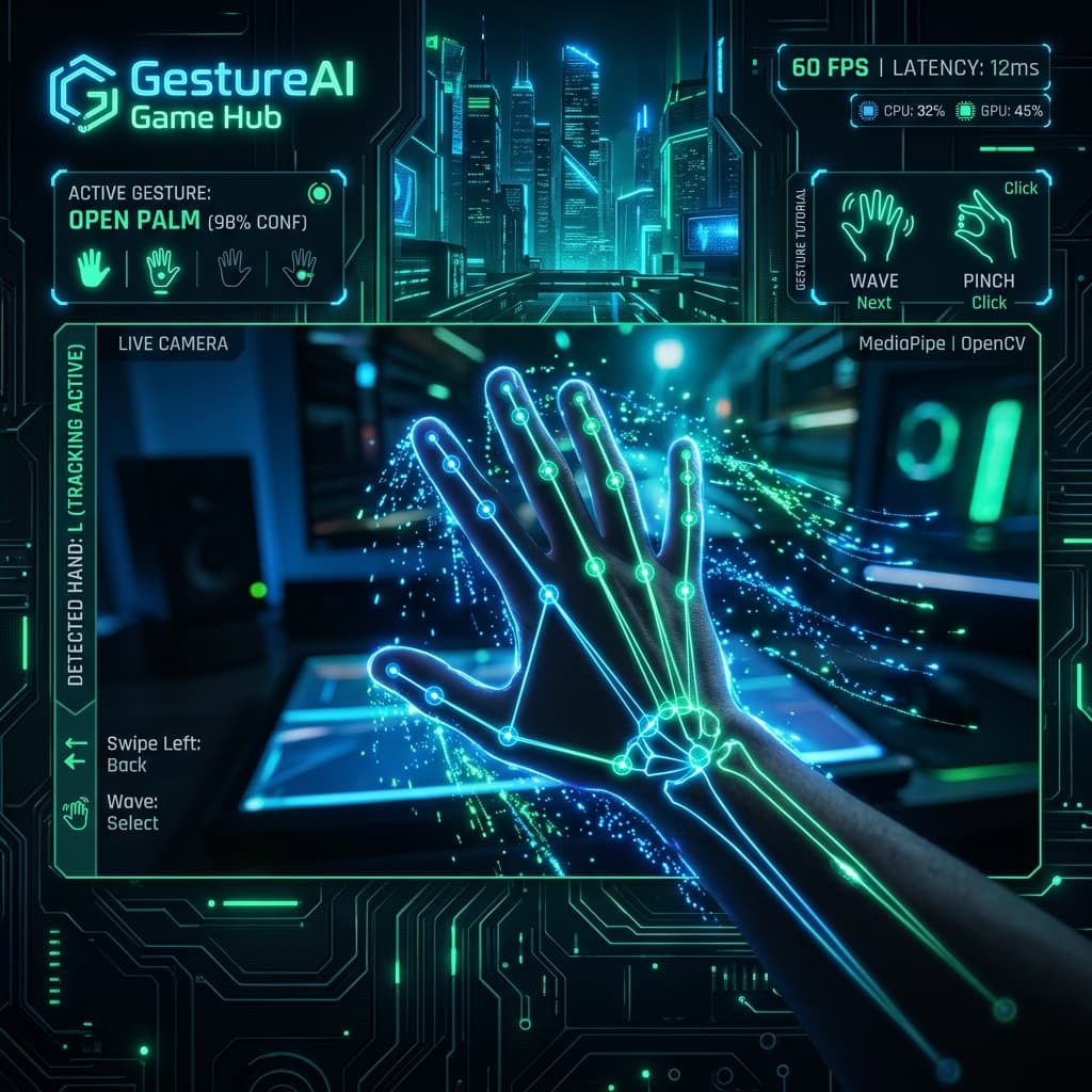 GestureAI Game Hub