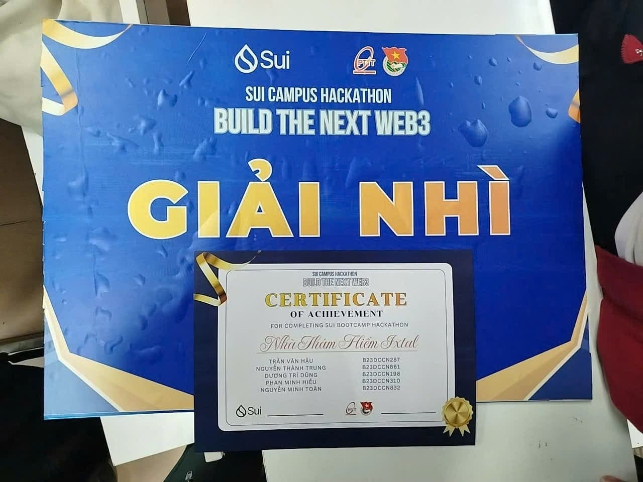 Runner-Up - SUI Campus Hackathon